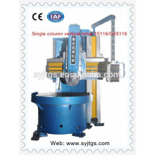 CNC Torno vertical de una sola columna C5116 / CX5116 Con color azul en stock fabricado en China